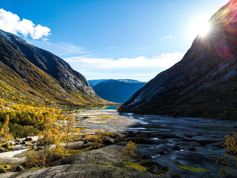 How Glacial Meltwater Forms Rivers and Shapes Landscapes Over Time
